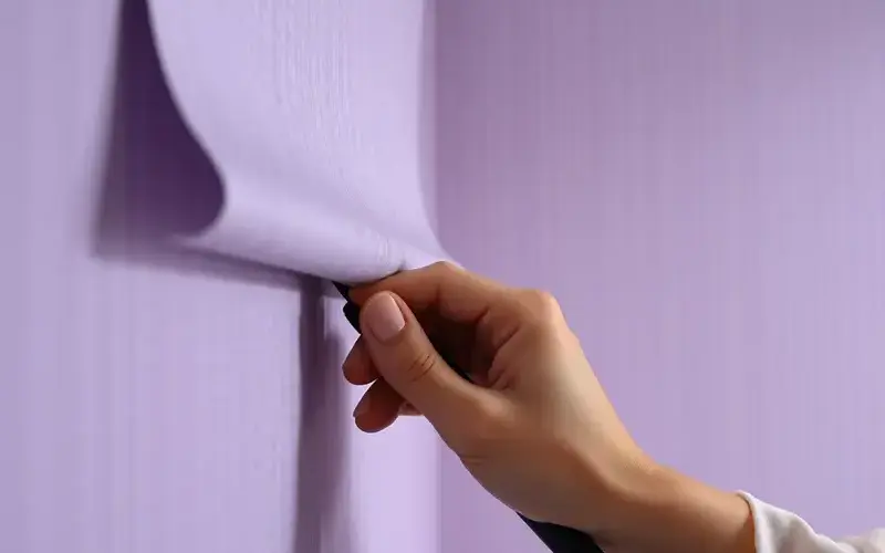 クロス貼りの施工例